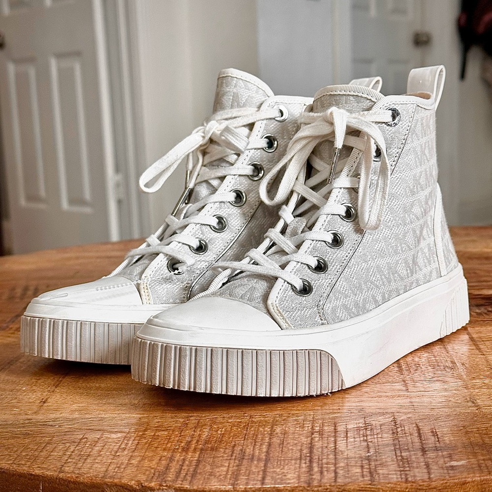 BLACK Friday SALE RARE Gertie Logo Jacquard Women’s High-Top Skateboard Sneakers